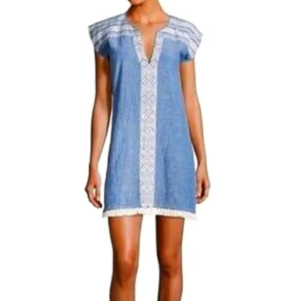 chelsea and theodore denim dress